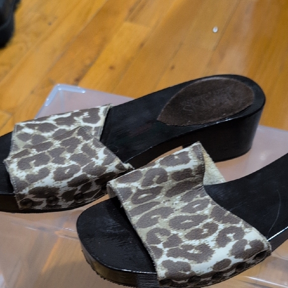 Stylish Leopard Print Women's Sandals - Picture 1 of 4